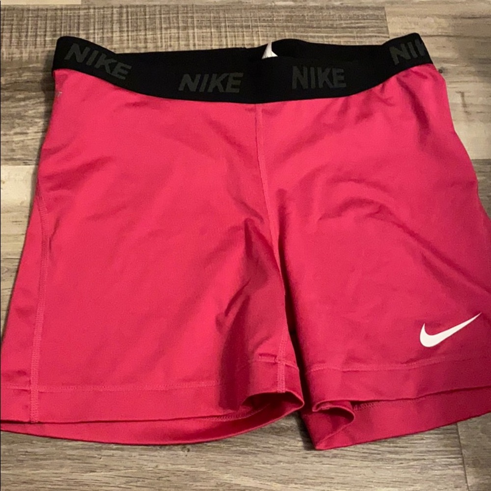 Pink Nike Pro Spandex